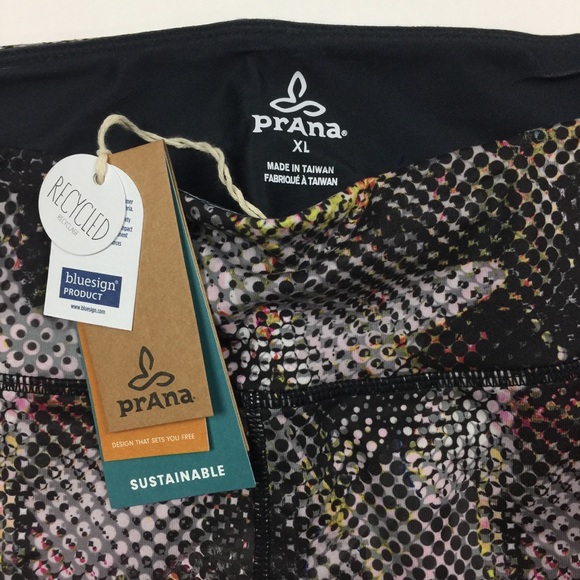 prAna "Roxanne" Printed Yoga Legging - Digiflower - Picture 4 of 6